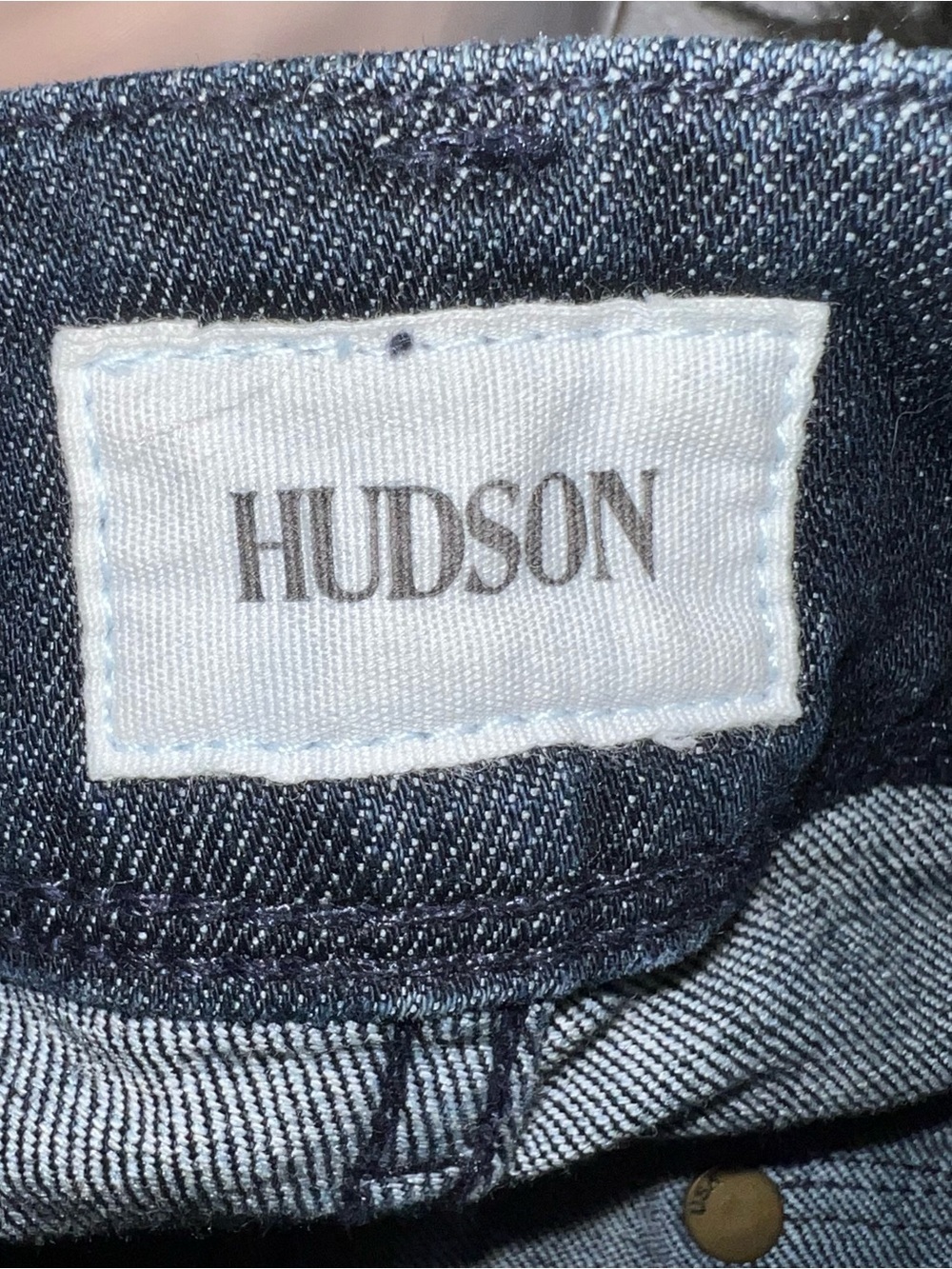 Hudson Beth Baby Boot Jeans Bootcut Dark Wash Denim Mid Rise Women’s Size 31 - Picture 11 of 16